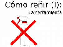 Cómo reñir (I): La herramienta 